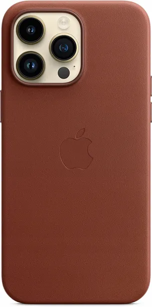 apple-leather-case-iphone-14-pro-max-brazowy-umber-stan-nowy