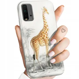 etui-do-xiaomi-redmi-9t-poco-m3-wzory-zyrafa-smieszne-sawanna-obudowa