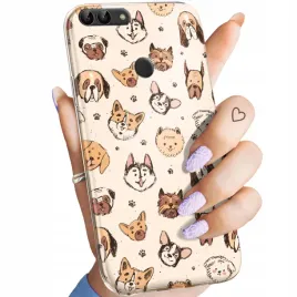 etui-do-huawei-p-smart-wzory-psy-pieski-psiaki-obudowa-pokrowiec-case
