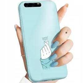 etui-do-huawei-p10-wzory-niebieskie-obudowa
