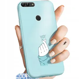 etui-do-huawei-p-smart-wzory-niebieskie-blue-blau-obudowa-pokrowiec-case