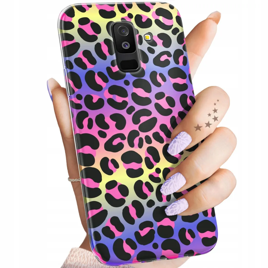 etui-do-samsung-galaxy-a6-2018-wzory-kolorowe-stan-nowy