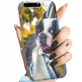 etui-do-huawei-p10-wzory-mops-buldog-obudowa