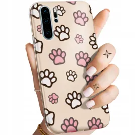 etui-do-huawei-p30-pro-wzory-lapki-slady-lapa-stopa-obudowa-pokrowiec-case
