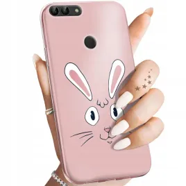 etui-do-huawei-p-smart-wzory-krolik-zajac-bunny-obudowa-pokrowiec-case