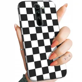 etui-matowe-do-xiaomi-redmi-note-8-pro-wzory-bialy-czarny-czarno-bialy-case