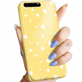 etui-do-huawei-p10-wzory-kropki-grochy-bokeh-dots