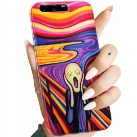 etui-do-huawei-p10-wzory-krzyk-munch-edvard-scream