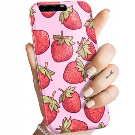 etui-do-huawei-p10-wzory-truskawki-poziomki-case