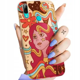 etui-do-huawei-p-smart-2019-wzory-hippie-peace-hippisi-obudowa-pokrowiec