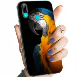 etui-do-huawei-p-smart-2019-wzory-papuga-papuzka-tukan-obudowa-pokrowiec