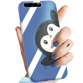 etui-do-huawei-p10-wzory-pingwinek-pingwin-obudowa