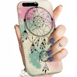 etui-do-huawei-p10-wzory-boho-lapacz-snow-piora