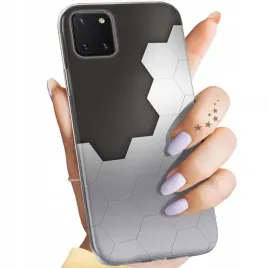 etui-do-samsung-galaxy-note-10-lite-wzory-szare-metallic-grey-obudowa-case