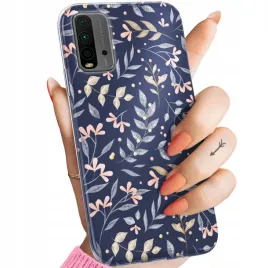 etui-do-xiaomi-redmi-9t-poco-m3-wzory-floral-botanika-bukiety-obudowa