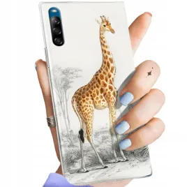 etui-do-sony-xperia-l4-wzory-zyrafa-obudowa-case