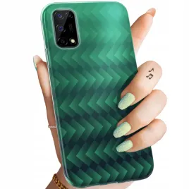 etui-do-realme-7-5g-wzory-zielone-green-obudowa