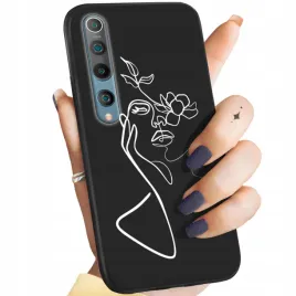 etui-matowe-do-xiaomi-mi10-wzory-line-art-kreska