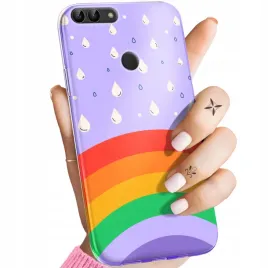 etui-do-huawei-p-smart-wzory-tecza-rainbow-obudowa-pokrowiec-case