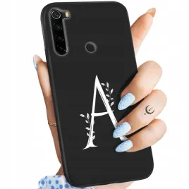 etui-matowe-do-xiaomi-redmi-note-8-wzory-inicjaly-litery-litera-obudowa