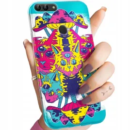etui-do-huawei-p-smart-wzory-psycho-lsd-psychodelic-grzybki-obudowa-case
