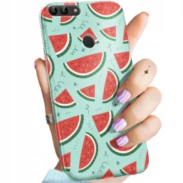 etui-do-huawei-p-smart-wzory-owoce-arbuz-ananas-cytryny-obudowa-pokrowiec