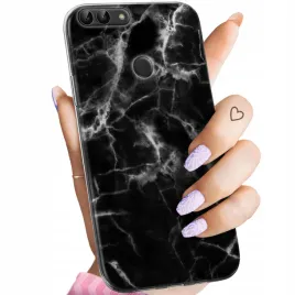 etui-do-huawei-p-smart-wzory-marmur-marble-kamienie-naturalne-obudowa-case