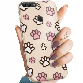 etui-do-huawei-p-smart-wzory-lapki-slady-lapa-stopa-obudowa-pokrowiec-case