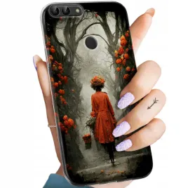 etui-do-huawei-p-smart-wzory-jesien-liscie-autumn-obudowa-pokrowiec-case