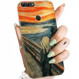 etui-do-huawei-p-smart-wzory-edvard-munch-krzyk-malarstwo-obudowa-pokrowiec