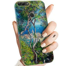 etui-do-huawei-p-smart-wzory-claude-monet-obudowa-pokrowiec-case