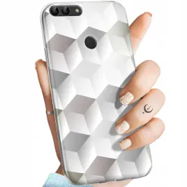 etui-do-huawei-p-smart-wzory-3d-geometryczne-iluzja-obudowa-pokrowiec-case