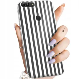 etui-do-huawei-p-smart-wzory-paski-linie-fale-obudowa-pokrowiec-case