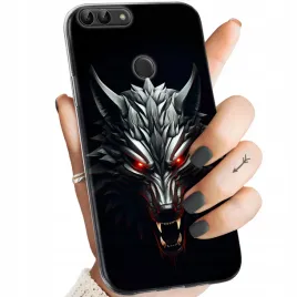 etui-do-huawei-p-smart-wzory-wiedzmin-witcher-bialy-wilk-dziki-gon-obudowa