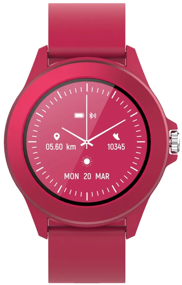 smartwatch-forever-cw-300-czerwony-material-paska-guma