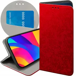 etui-z-klapka-do-xiaomi-redmi-10-wzory-czerwone-serca-roze-futeral-case