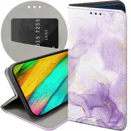 etui-z-klapka-do-xiaomi-redmi-10a-wzory-fioletowe-fiolet-ksztalty-futeral