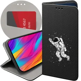 etui-z-klapka-do-xiaomi-redmi-9-wzory-astronauta-kosmonauta-rakieta-futeral