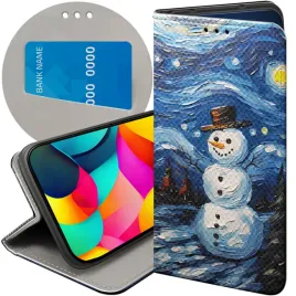 etui-z-klapka-do-xiaomi-redmi-9-wzory-balwan-zima-snieg-futeral-pokrowiec