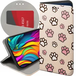 etui-z-klapka-do-iphone-14-pro-max-wzory-lapki-slady-lapa-stopa-futeral