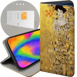 etui-z-klapka-do-realme-c31-wzory-klimt-gustav-pocalunek-futeral-pokrowiec