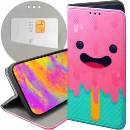etui-z-klapka-do-realme-c31-wzory-candy-cukierki-slodycze-slodkie-futeral