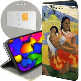 etui-z-klapka-do-oppo-reno-8t-wzory-paul-gauguin-obrazy-postimpresjonizm