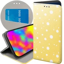 etui-z-klapka-do-oppo-reno-8t-wzory-kropki-grochy-bokeh-dots-futeral-case