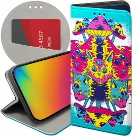 etui-z-klapka-do-huawei-y7-2019-wzory-psycho-lsd-psychodelic-grzybki-case