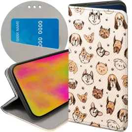 etui-z-klapka-do-motorola-one-wzory-psy-pieski-psiaki-futeral-pokrowiec