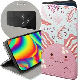 etui-z-klapka-do-motorola-one-wzory-axolotl-aksolotl-z-aksolotlem-futeral