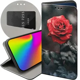 etui-z-klapka-do-samsung-galaxy-a6-2018-wzory-roza-z-roza-rose-futeral-case