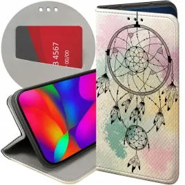 etui-do-samsung-galaxy-m51-wzory-boho-lapacz-snow