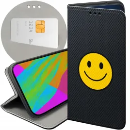 etui-z-klapka-do-samsung-galaxy-a6-2018-wzory-usmiech-smile-emoji-futeral